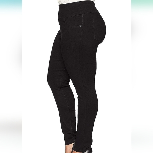 Lee Women's Plus Size Sculpting Slim Fit Skinny Leg Pull on Jean NWT Size 28W - Picture 3 of 11